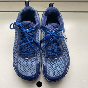 Altra Paradigm 3 Blue Mesh Lace Up Sport Running